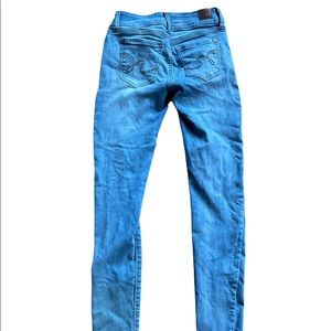 Girls blue jeans size small WALLFLOWER